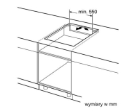 Bosch PIA611F18E czarna indukcyjna - 165890 - zdjęcie 4